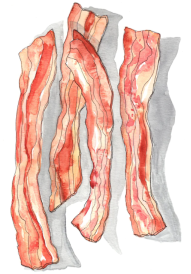 Bacon is art. Art is bacon